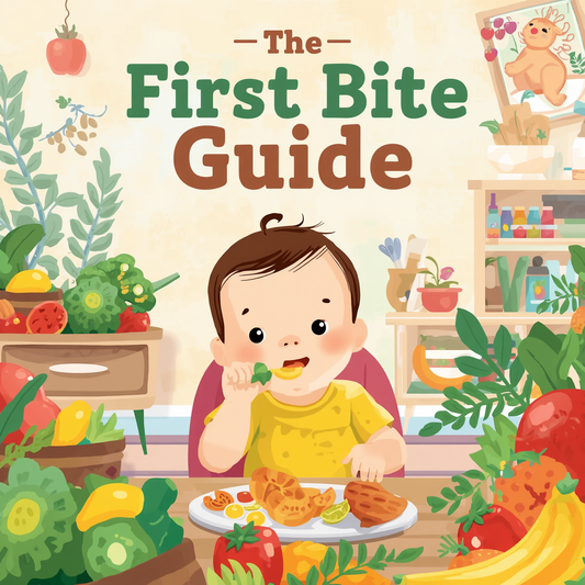 The First Bite Guide — Starting Solids for New Mothers